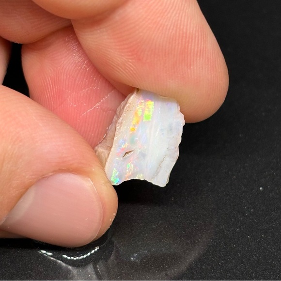 Sparkling Assorted Australian Coober Pedy Raw Uncut Opal Parcel Rough - Picture 7 of 17